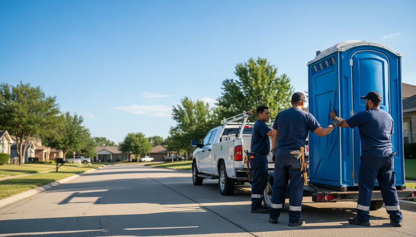 Portable Toilet Rental in Orion, IL near me